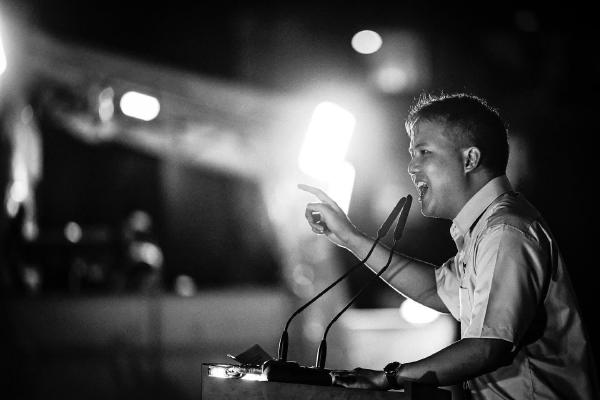 First rally speech: Standing up for accountability